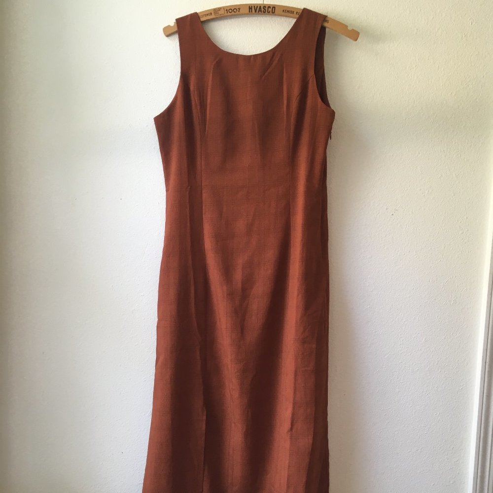 Mod Ref Dress in Rust